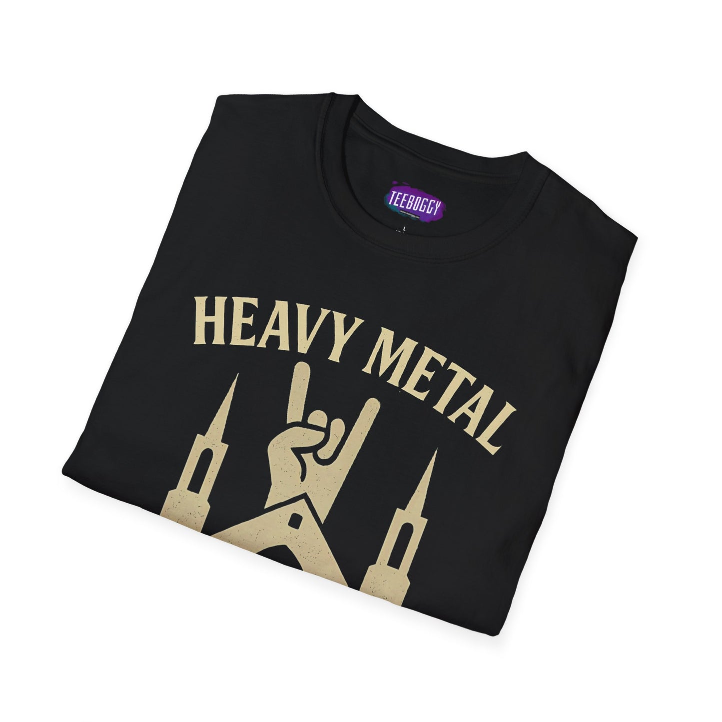 Heavy Metal Church Unisex T-Shirt - Heavy Metal, My Religion
