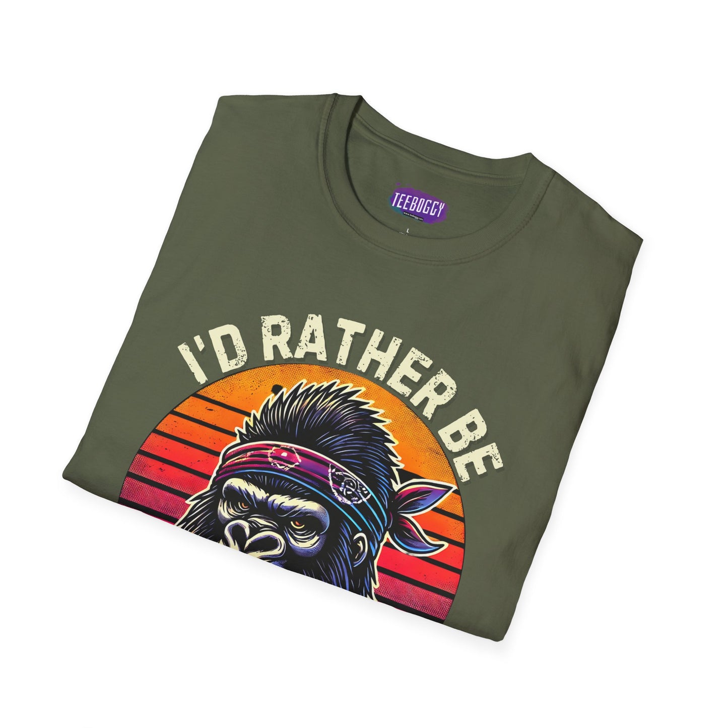 Graphic T-Shirt for Music Lovers - I'd Rather Be Headbanging