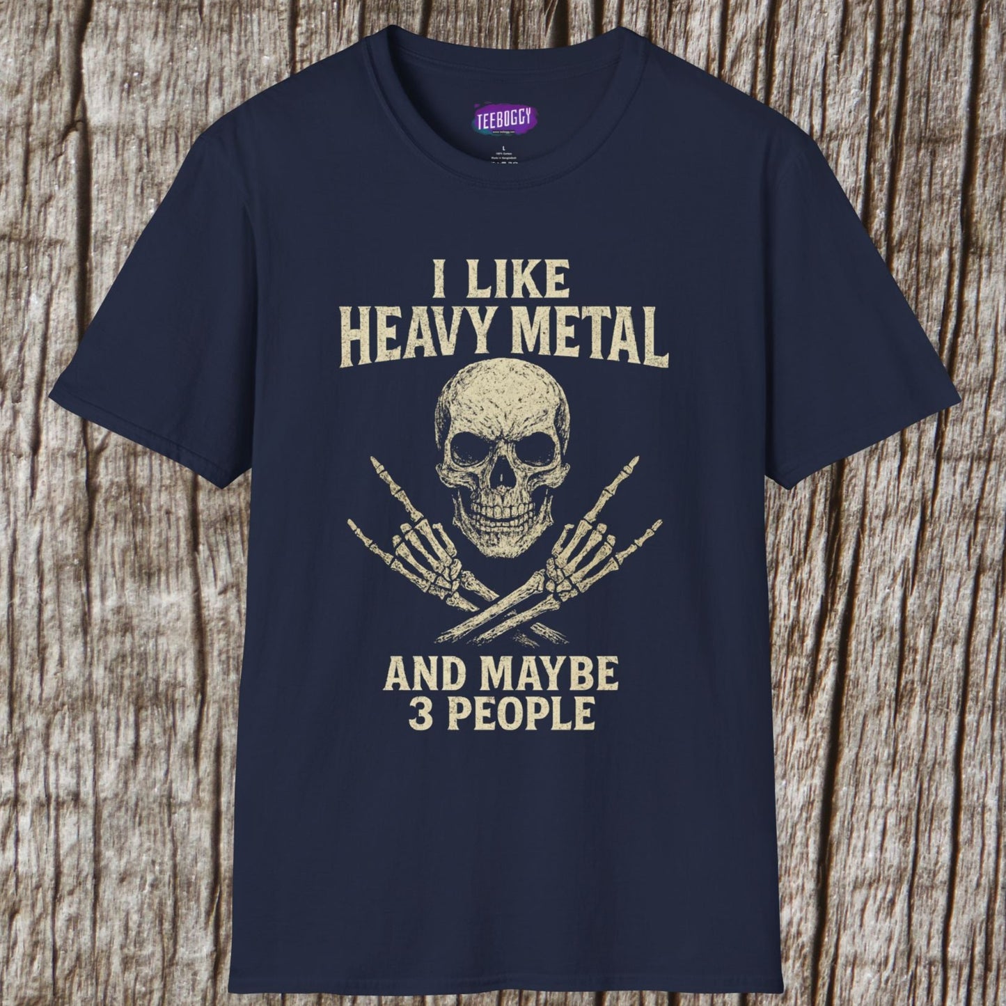 Heavy Metal Skull Unisex T-Shirt