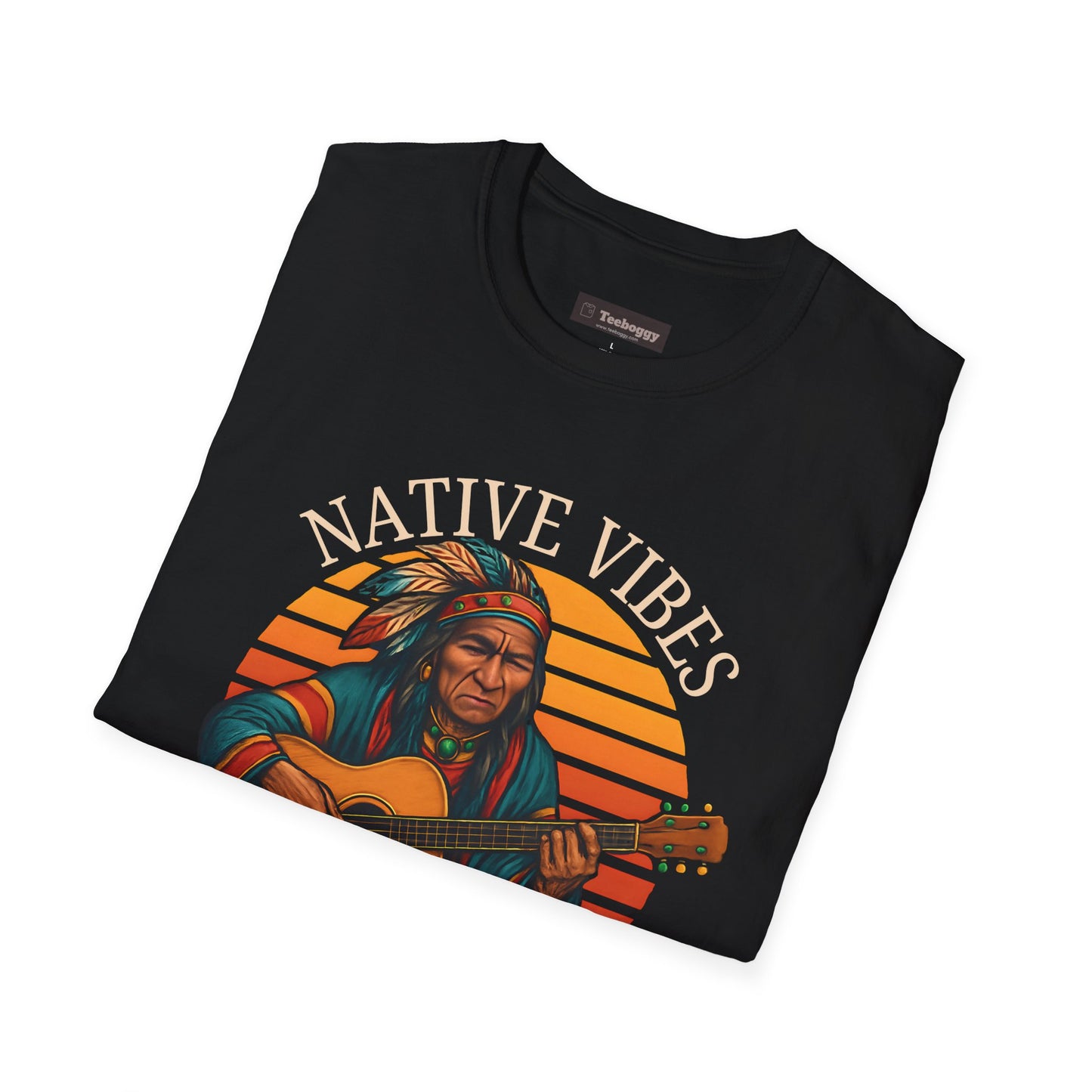 Native Vibes, Sacred Roots T-Shirt — Native American Guitar Tribute
