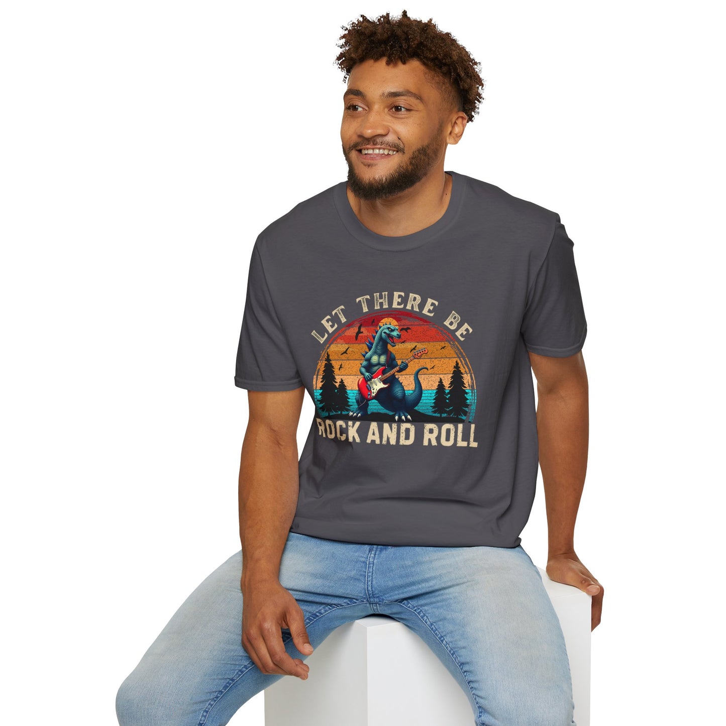 Godzilla Rock Guitar Unisex T-Shirt