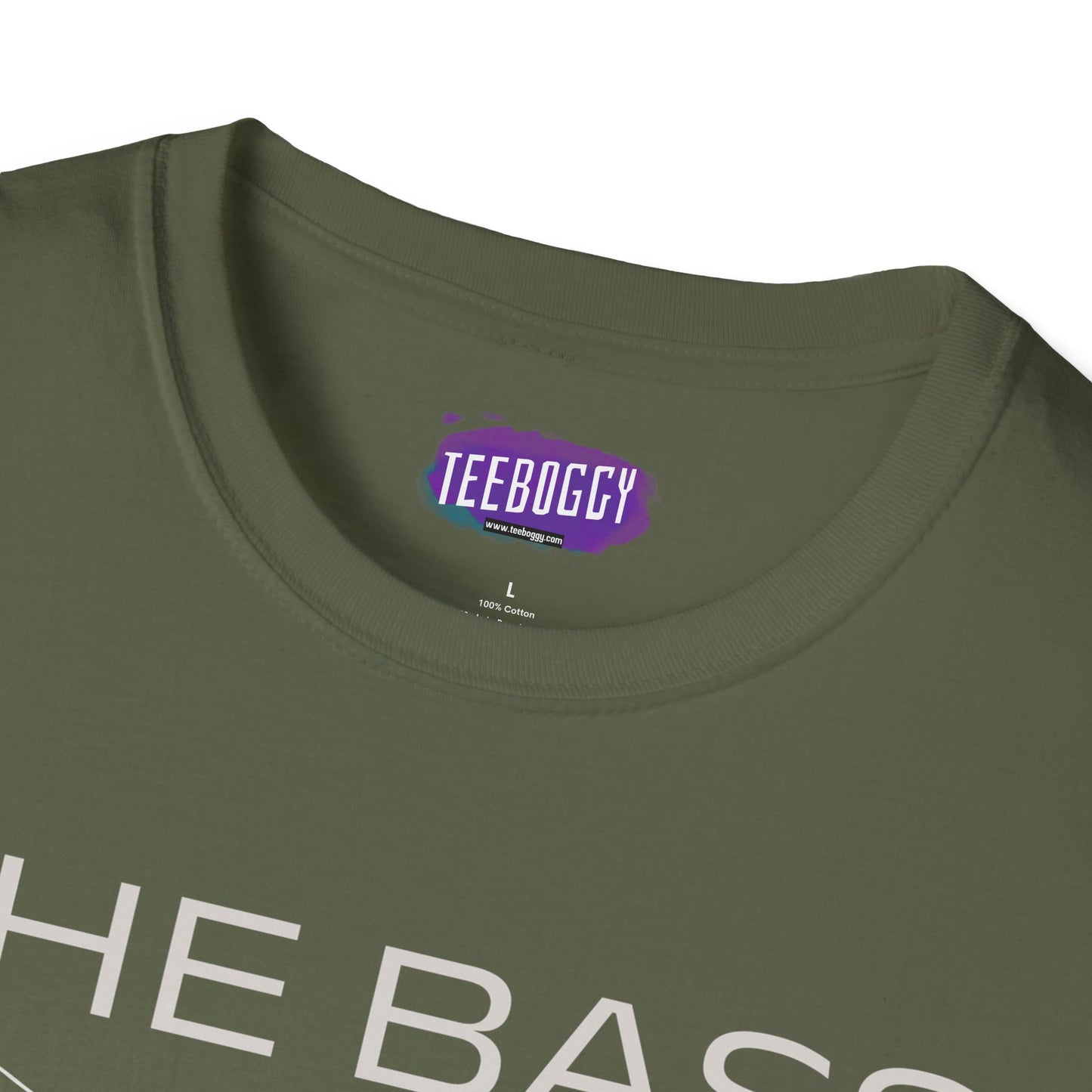 Bass Guitar T-Shirt - The Bass, Backbone of the Band Design