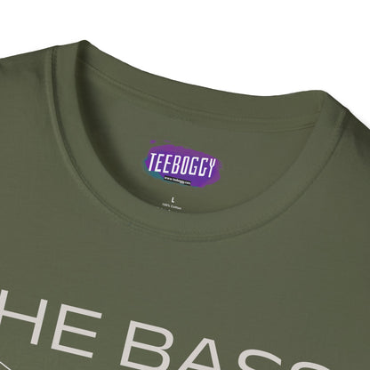 Bass Guitar T-Shirt - The Bass, Backbone of the Band Design