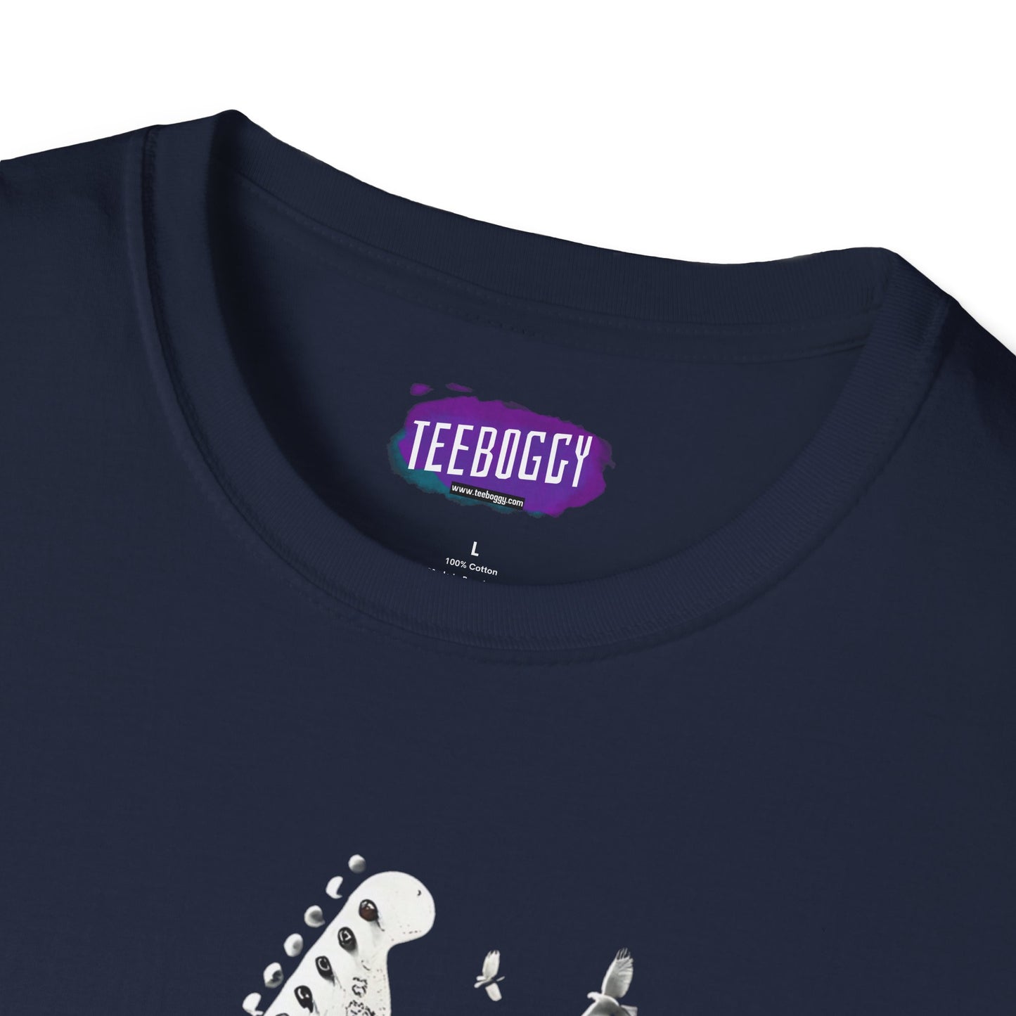 Rock Guitar Birds T-Shirt