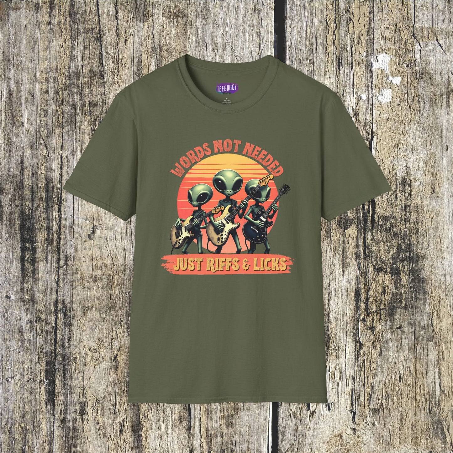 Alien Guitarist T-Shirt