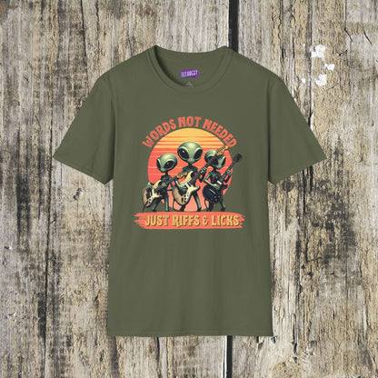Alien Guitarist T-Shirt