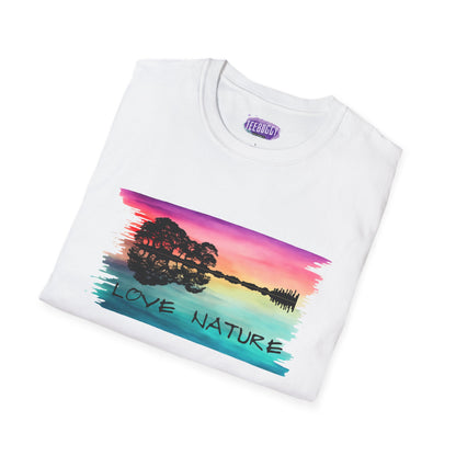 Love Nature Guitar T-Shirt