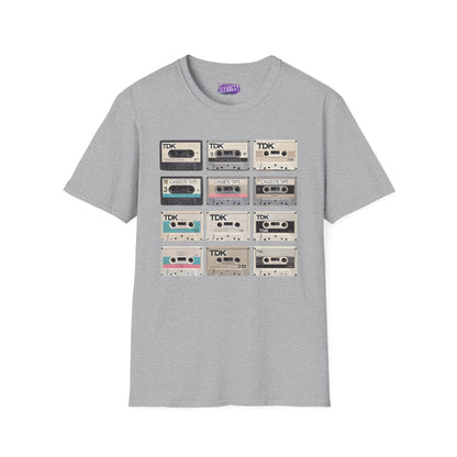 Cassette Tape T-Shirt - Retro Music Lover Nostalgia