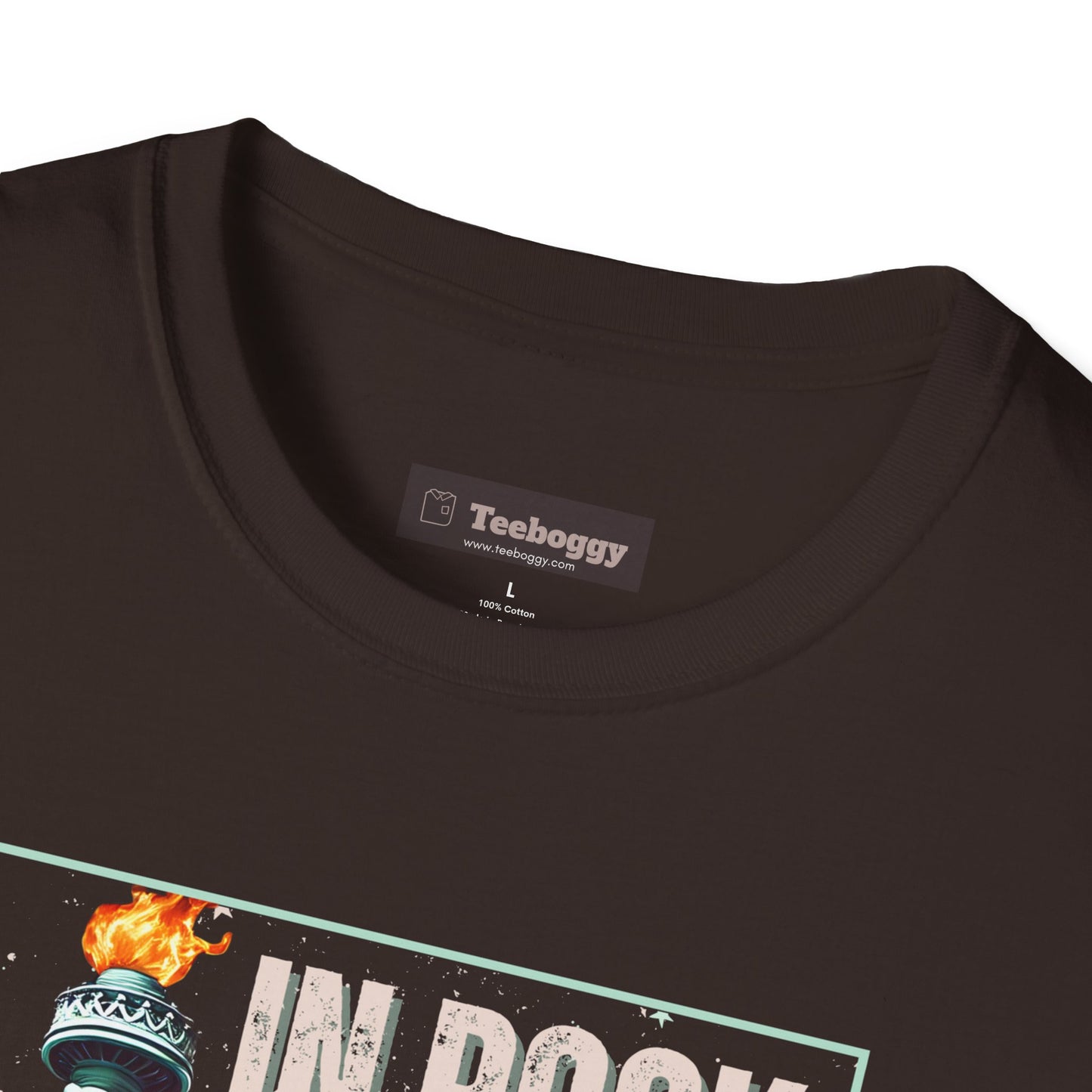 In Rock We Trust - Statue of Liberty T-Shirt