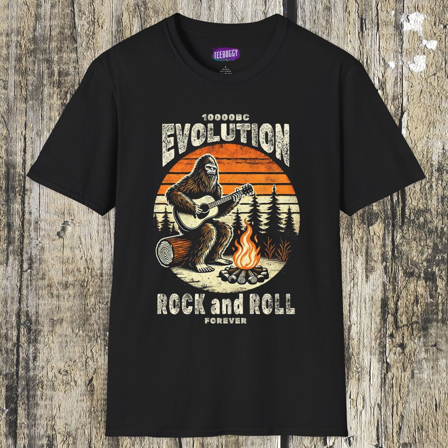 Bigfoot Guitarist T-Shirt