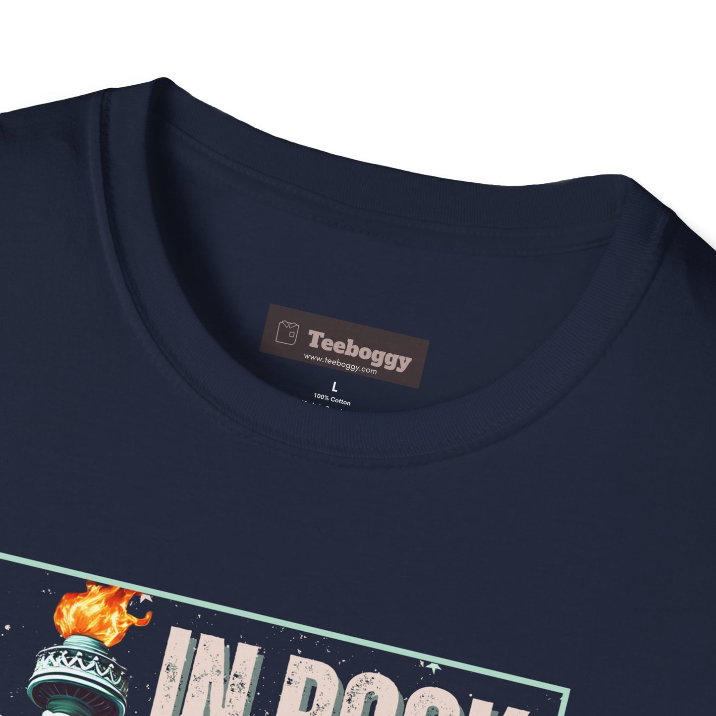 In Rock We Trust - Statue of Liberty T-Shirt