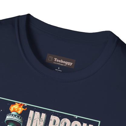 In Rock We Trust - Statue of Liberty T-Shirt