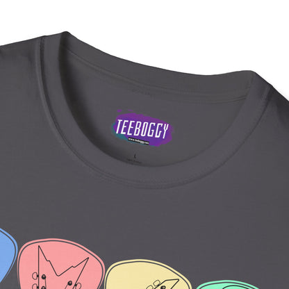 Guitar Plectrum T-Shirt - Choose Your Weapon