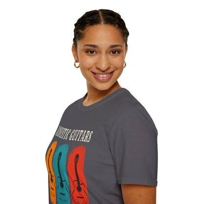 Fun Acoustic Guitars T-Shirt - Not Just For Oldies