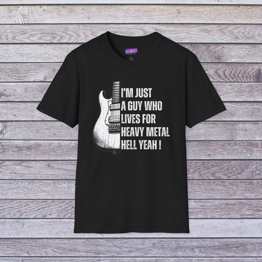Rock Guitar Heavy Metal Music T-Shirt