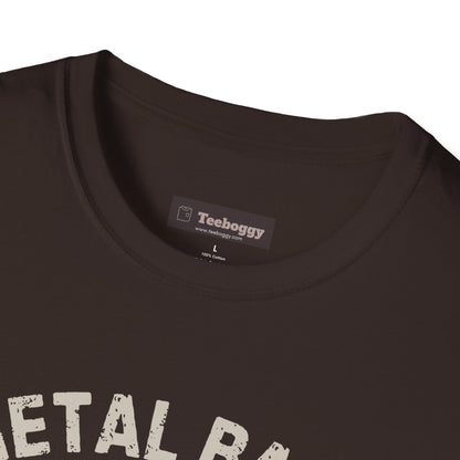 Metal Bass Skull T-Shirt — "Metal Bass, Hell Yeah!"