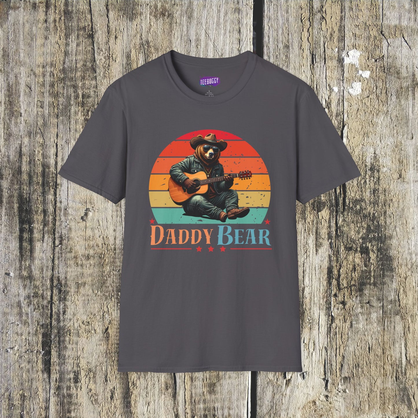 Rock n Roll Daddy Bear T-Shirt