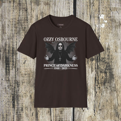 Prince of Darkness T-Shirt — Legendary Birmingham Heavy Metal Singer Tee