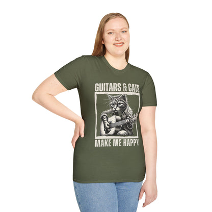 Cat Guitarist T-Shirt