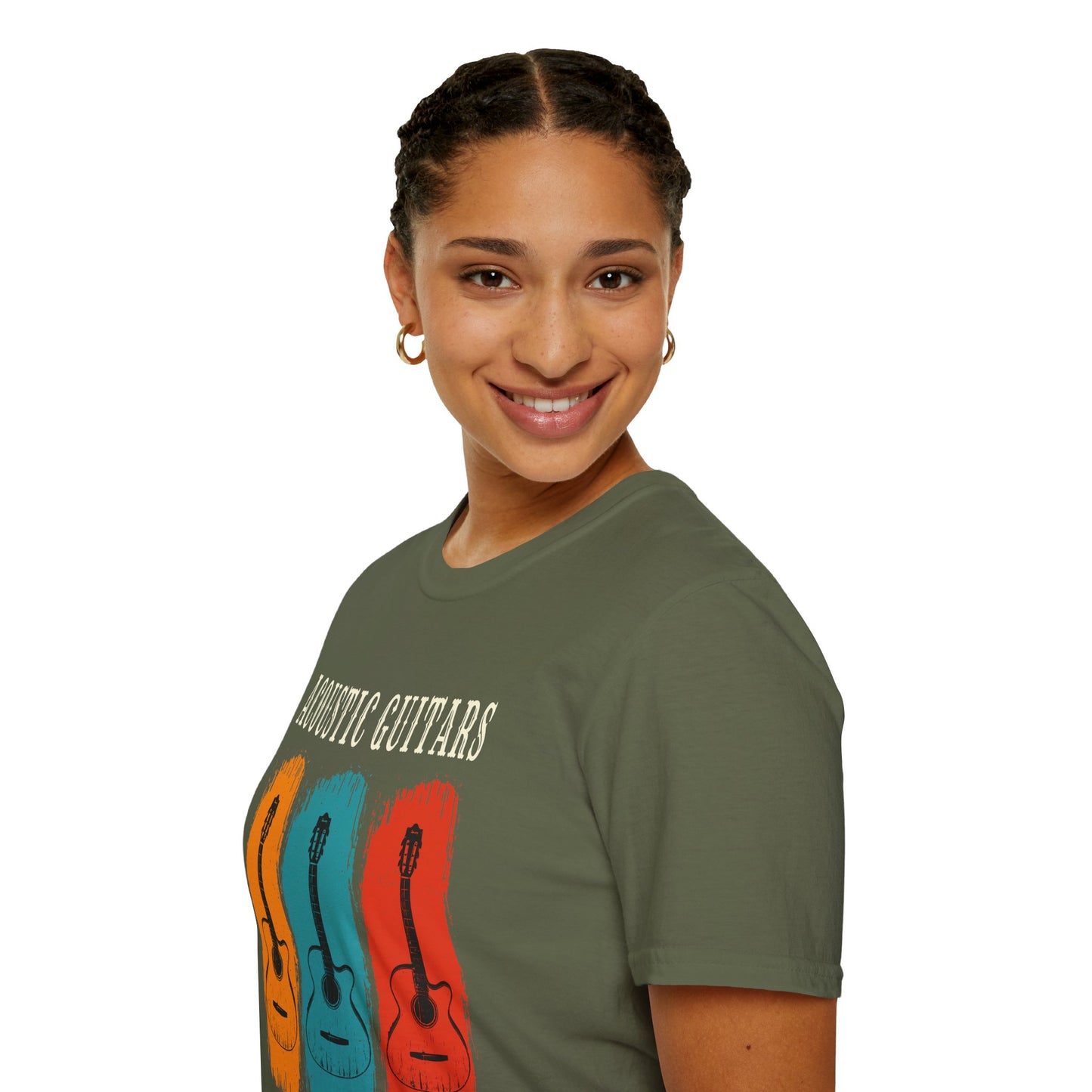 Fun Acoustic Guitars T-Shirt - Not Just For Oldies