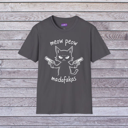 Cat Pew Pew Unisex T-Shirt