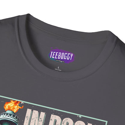 Patriotic Rock T-Shirt - 'In Rock We Trust' | Softstyle