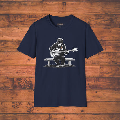 Gorilla Bass Player T-Shirt