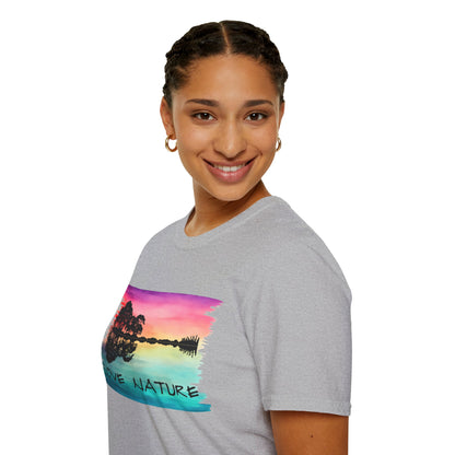 Love Nature Guitar T-Shirt