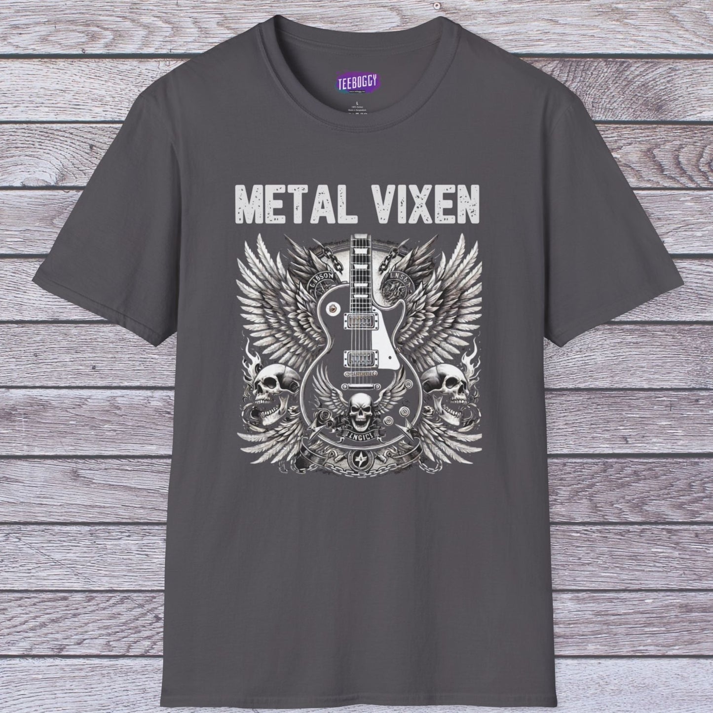 Music Lover Unisex T-Shirt for Female Rockers and Guitar Enthusiasts