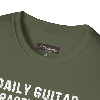 Daily Guitar Practice First T-Shirt — Rock Guitar & Amp Design