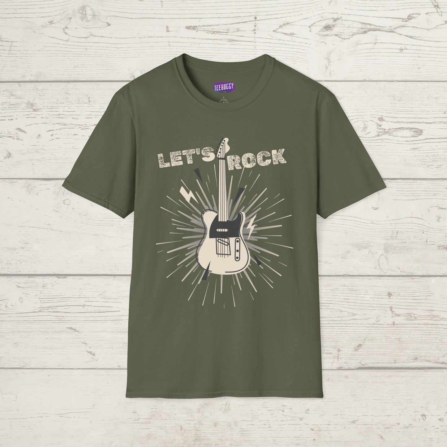 Guitarist T-Shirt Lets Rock Music Lover