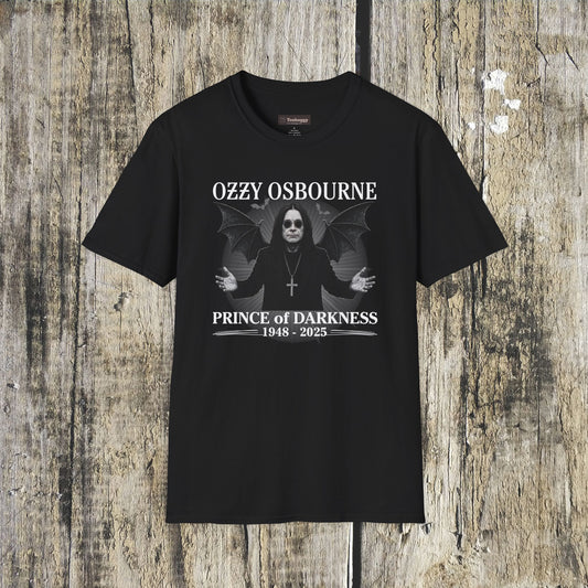 Prince of Darkness T-Shirt — Legendary Birmingham Heavy Metal Singer Tee