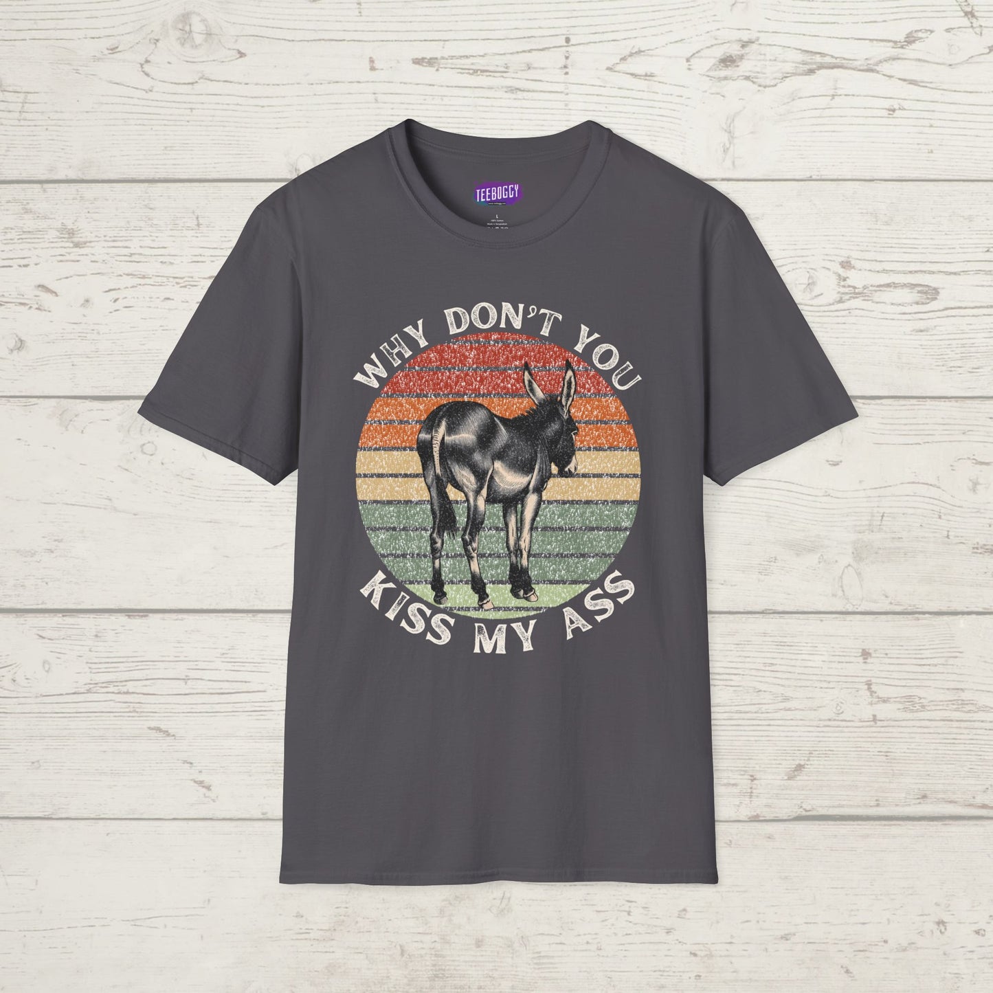 Funny Donkey Ass Kiss Unisex Tee