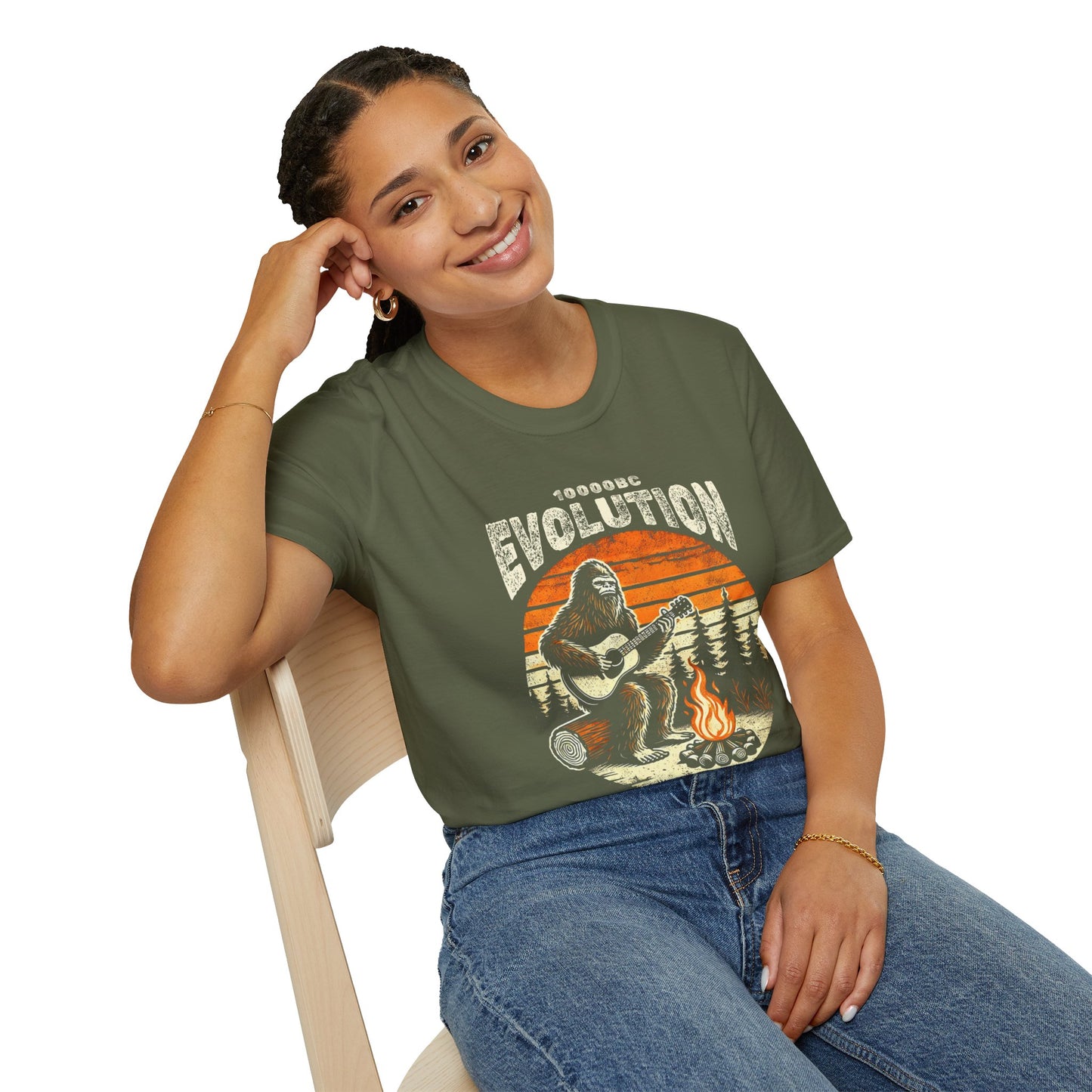 Bigfoot Guitarist T-Shirt