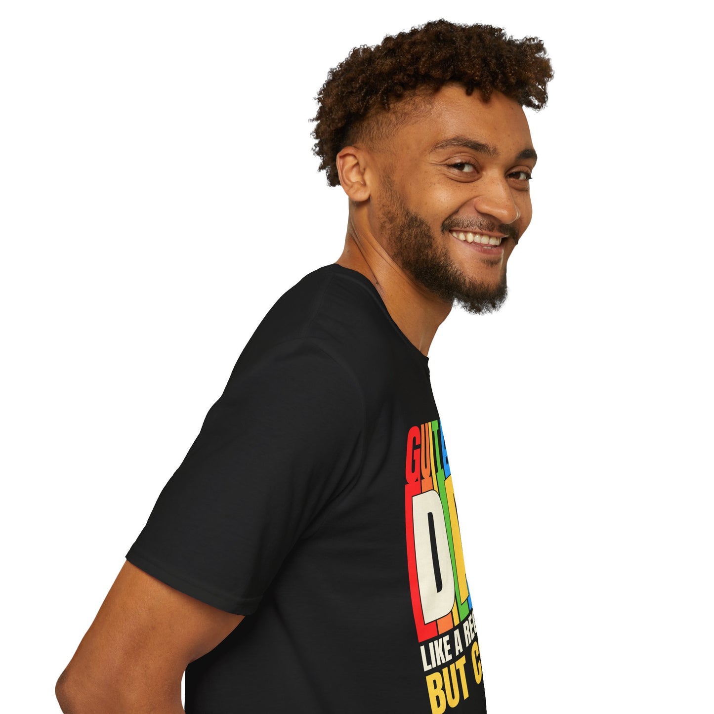 Guitar Dad T-Shirt — "Guitar Dad, Like A Regular Dad But Cooler"
