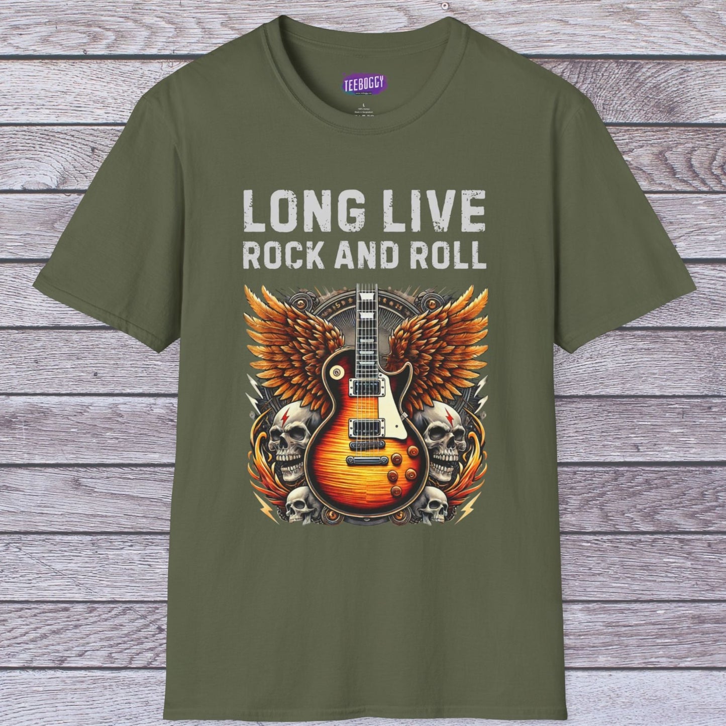 Rock Guitar Wings T-Shirt