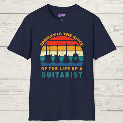 Guitarist Graphic Tee - Variety is the Spice of Life Unisex Softstyle T-Shirt