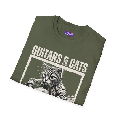 Cat Guitarist T-Shirt