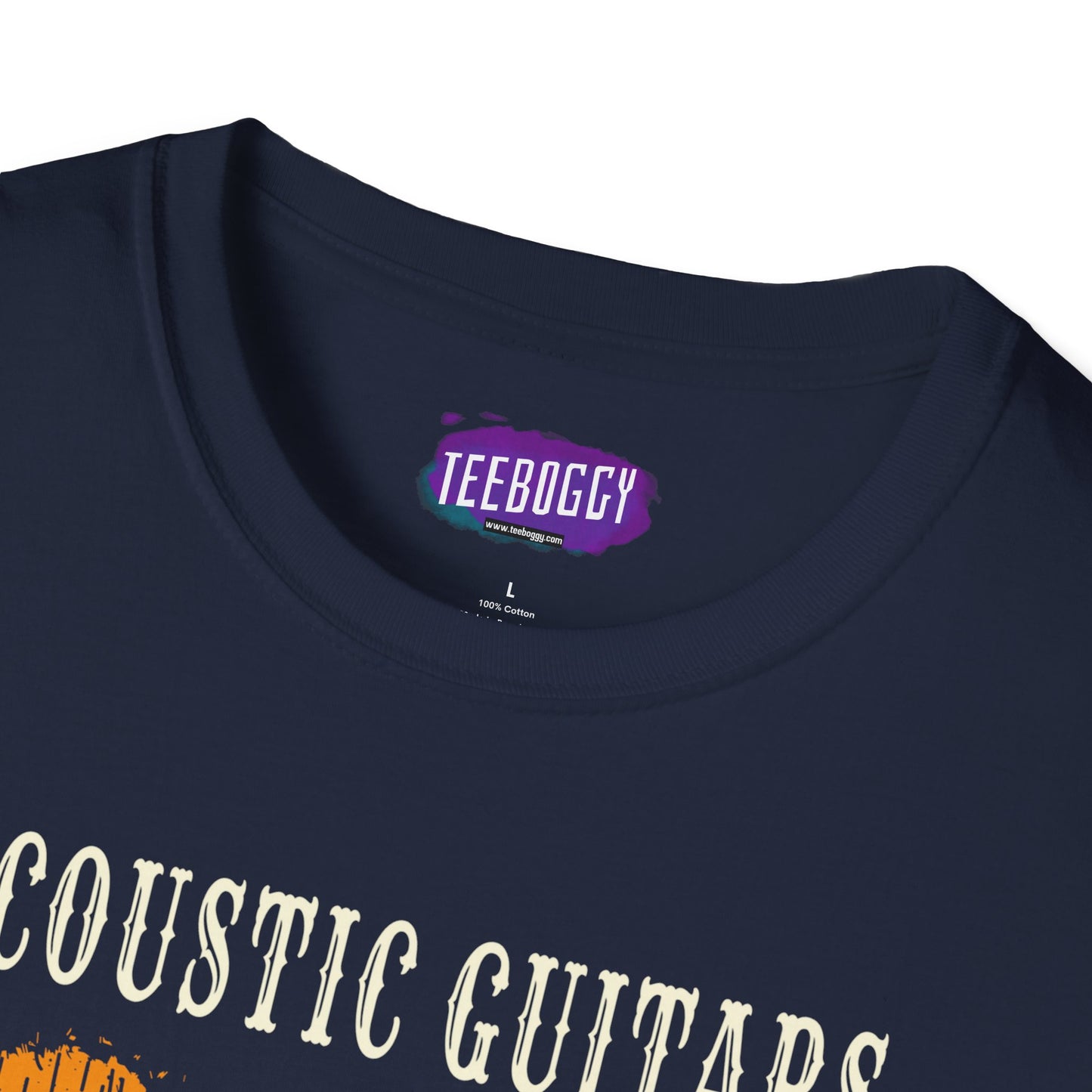 Funny Acoustic Guitars T-Shirt - Not Just For Oldies