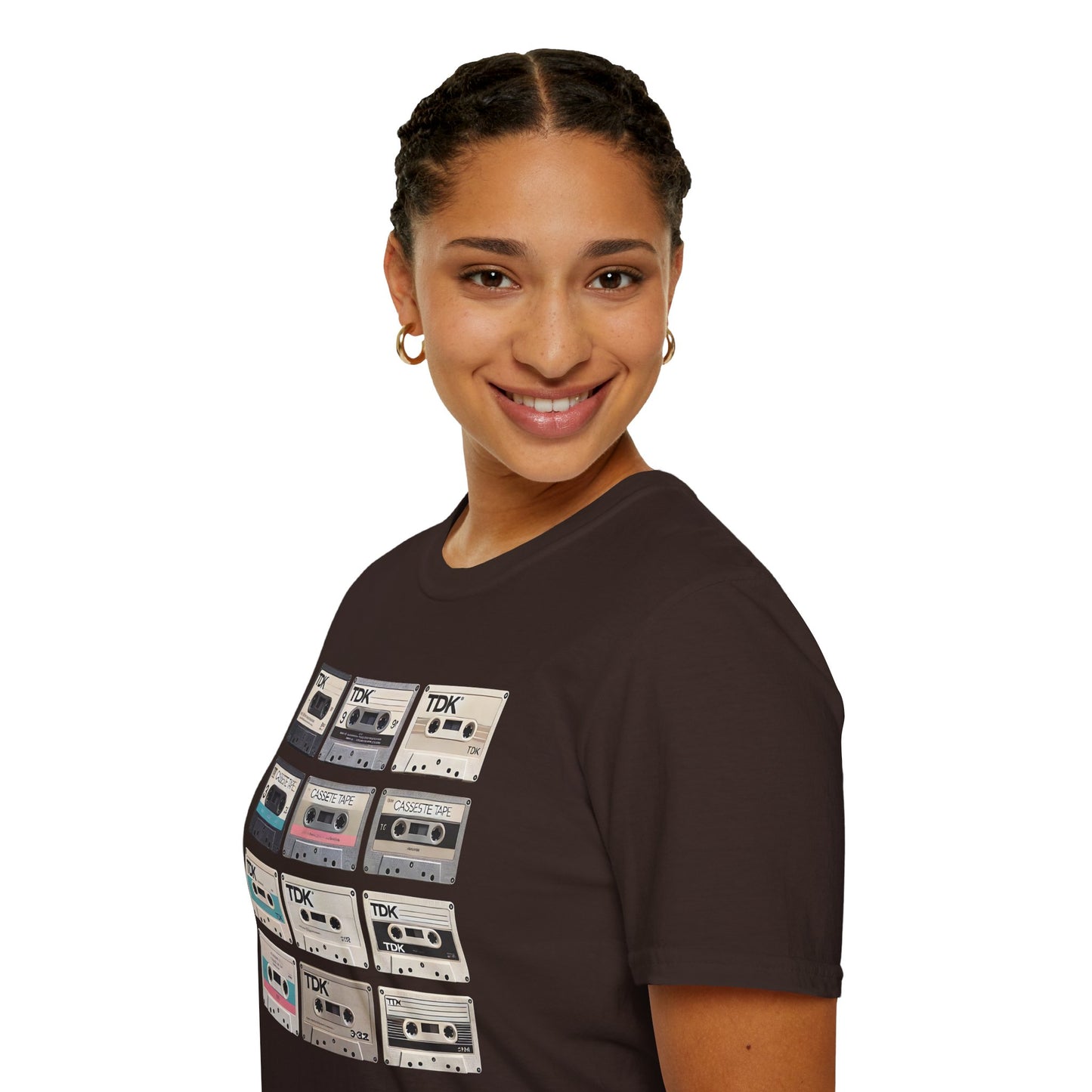 Cassette Tape Nostalgia T-Shirt — Vintage Audio Mix Design