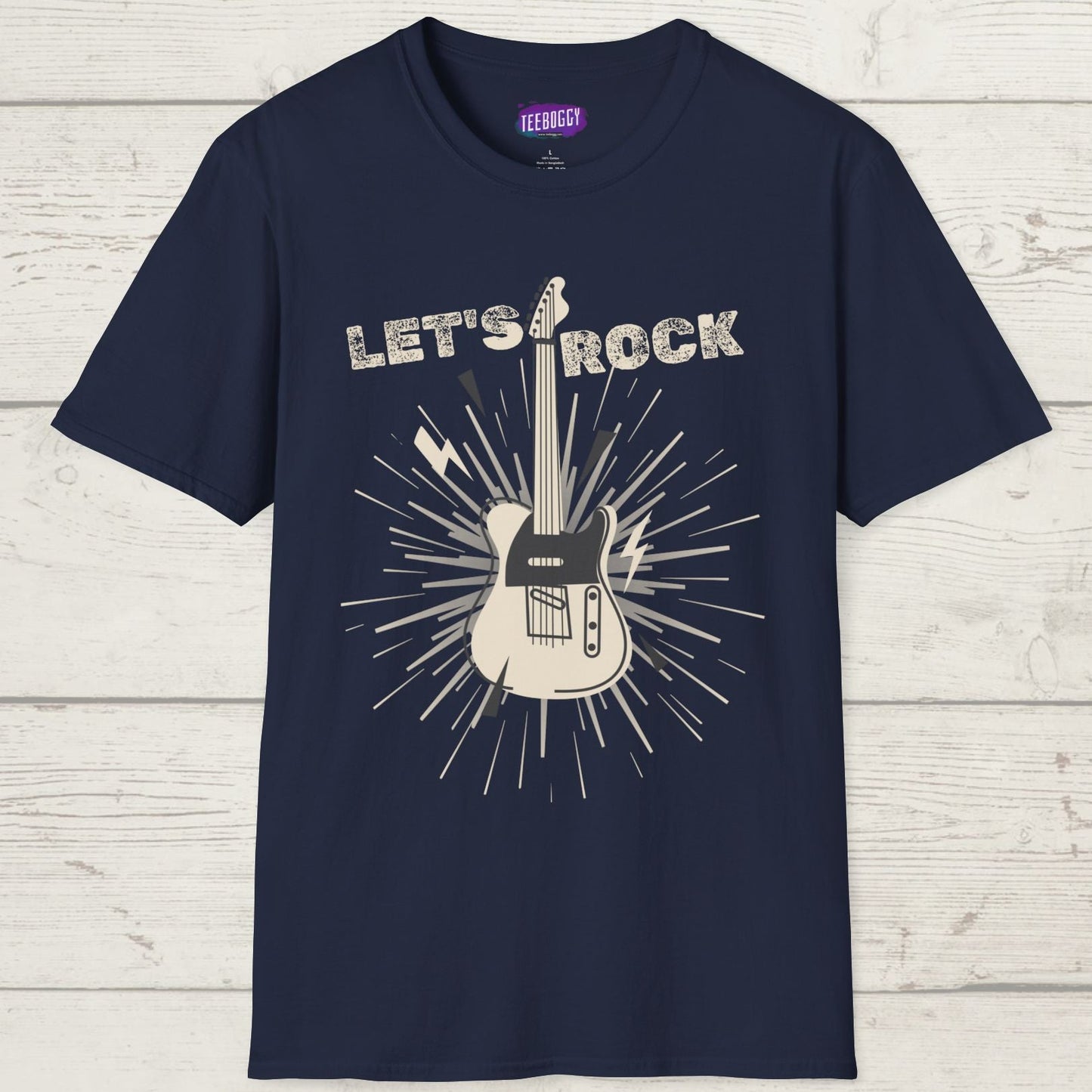 Guitarist T-Shirt Lets Rock Music Lover