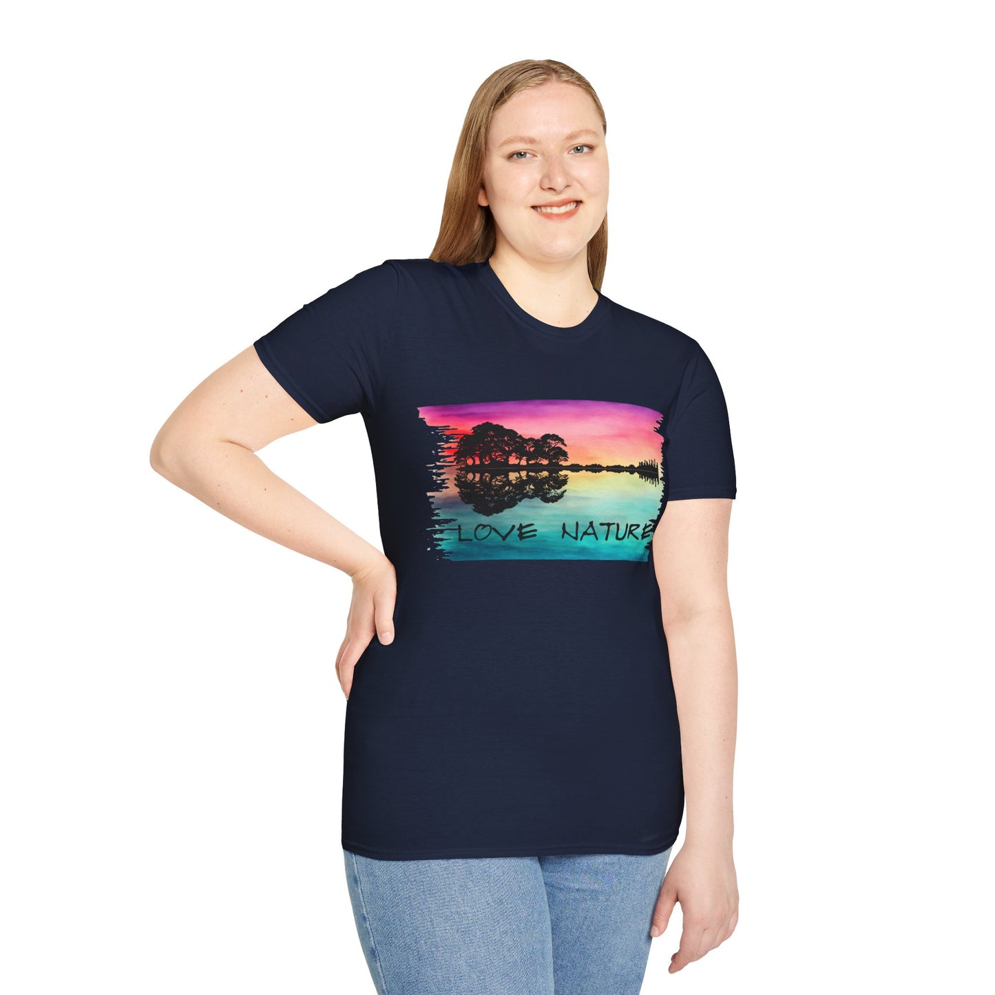 Love Nature Guitar T-Shirt