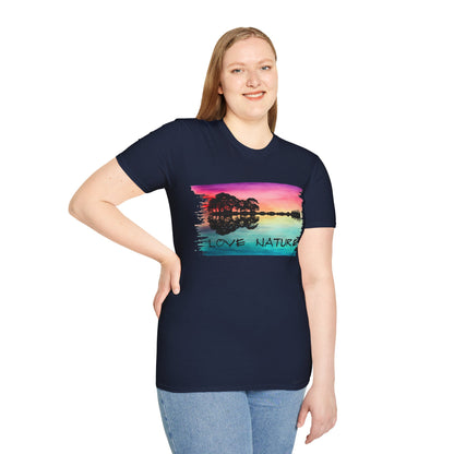 Love Nature Guitar T-Shirt