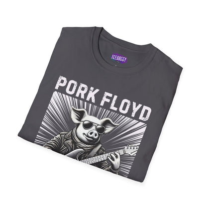 Graphic Tee - Pork Floyd Rock Stratocaster Guitar T-Shirt
