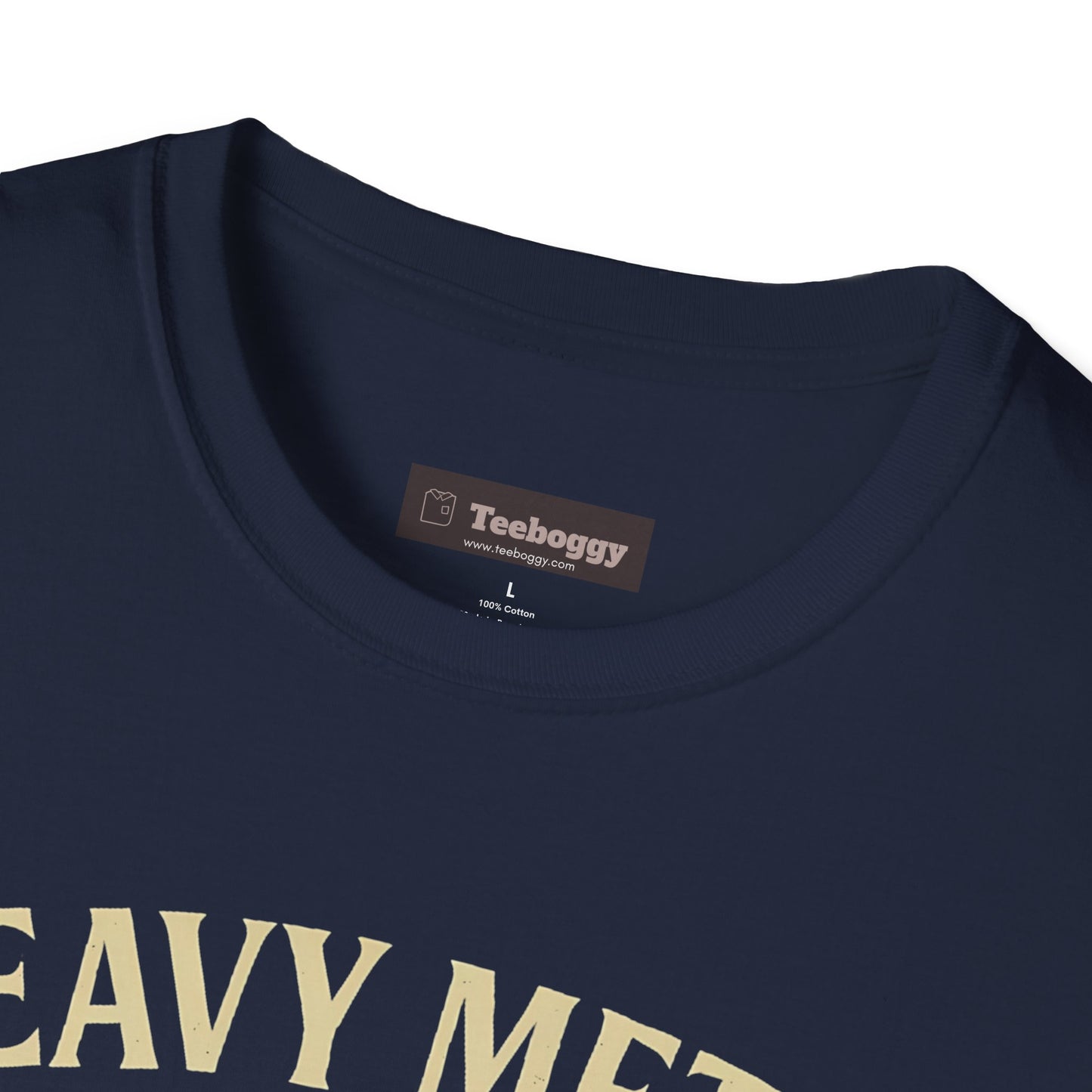 Heavy Metal Church T-Shirt — Fist Emblem Tee for Metal Fans