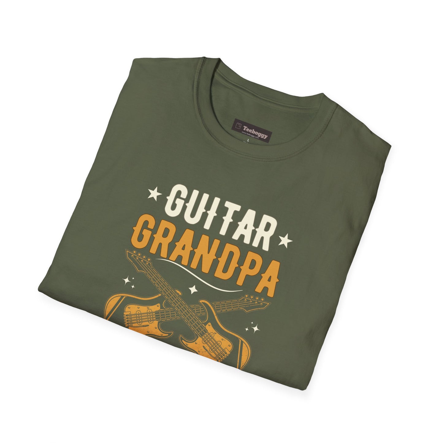 Guitar Grandpa, Like A regular Grandpa Only Much Cooler, T-Shirt.