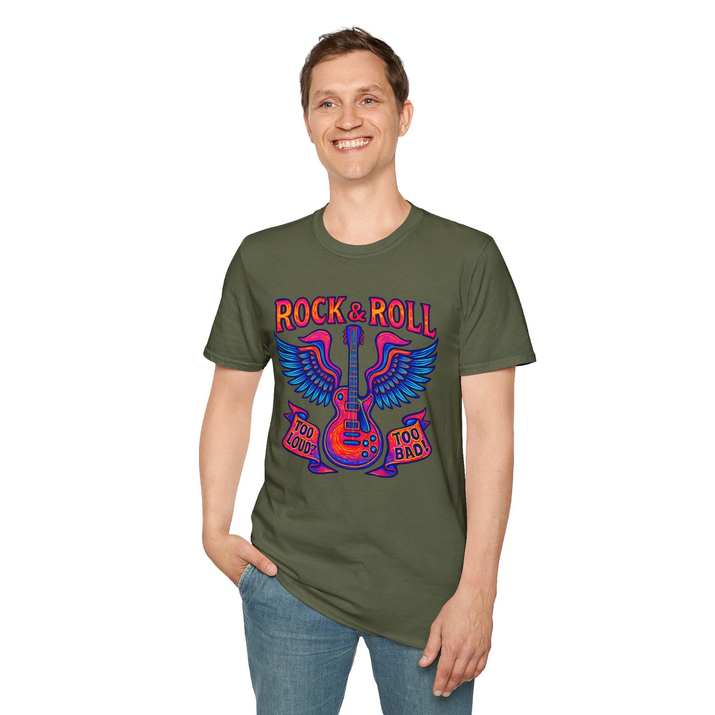 Rock & Roll Guitar T-Shirt