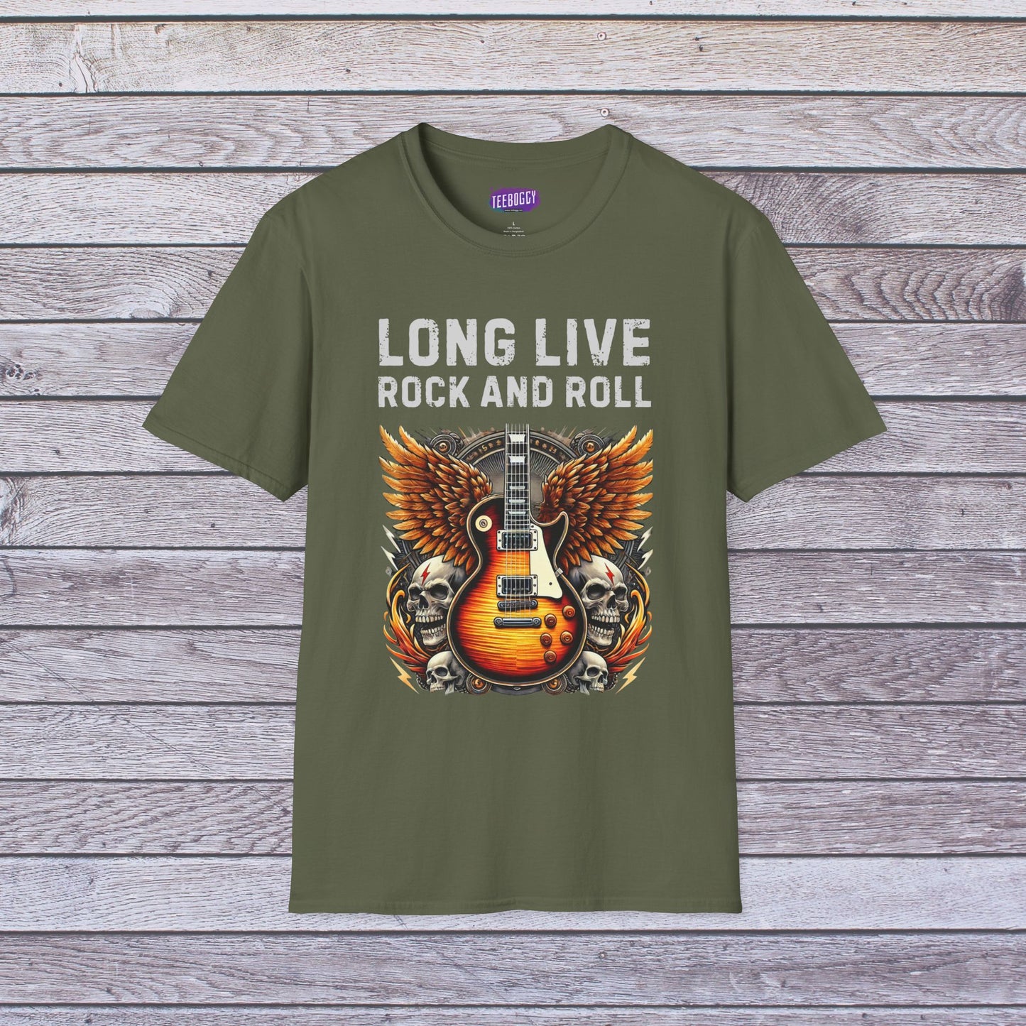 Rock Guitar Wings T-Shirt