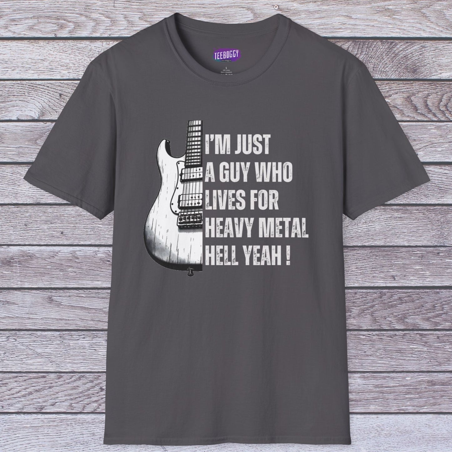 Rock Guitar Heavy Metal Music T-Shirt