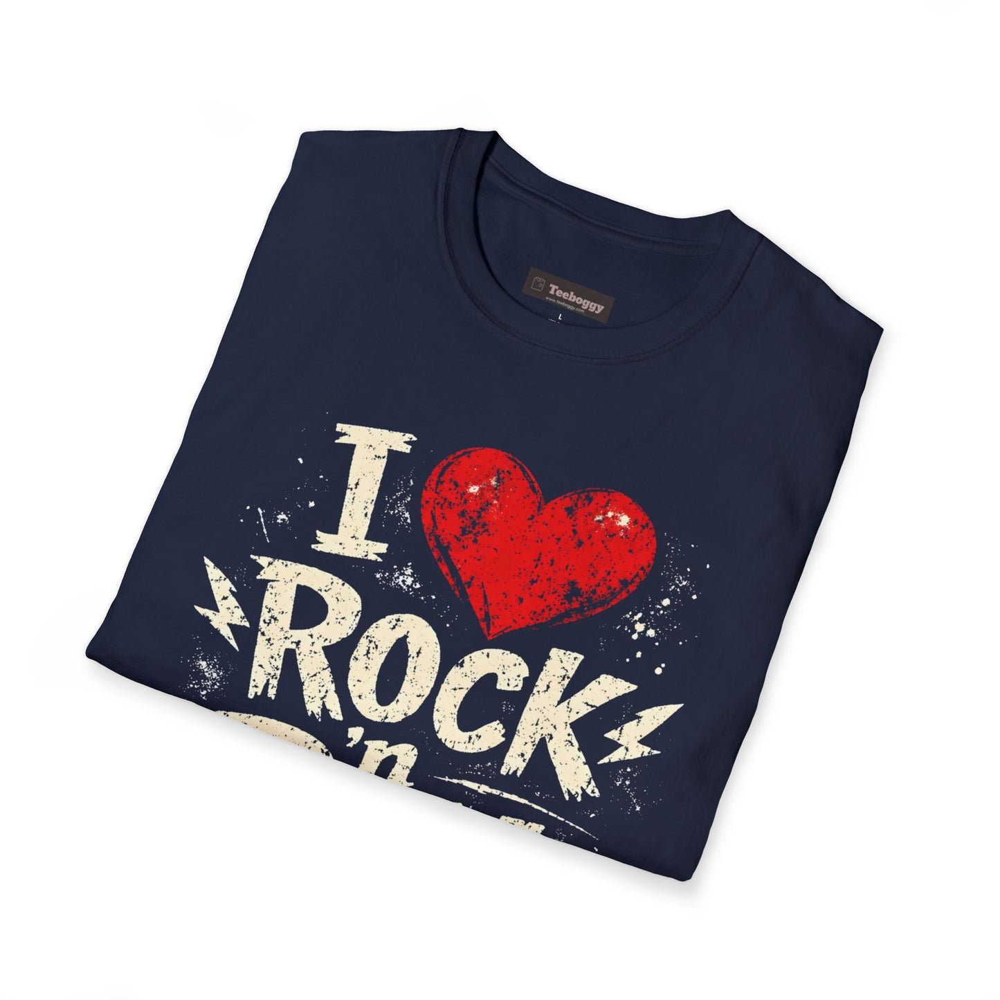 I Love Rock n Roll T-Shirt — Design for Music Lovers